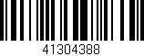 Código de barras (EAN, GTIN, SKU, ISBN): '41304388'