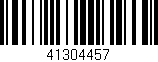 Código de barras (EAN, GTIN, SKU, ISBN): '41304457'