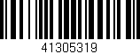 Código de barras (EAN, GTIN, SKU, ISBN): '41305319'