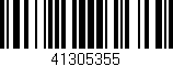 Código de barras (EAN, GTIN, SKU, ISBN): '41305355'