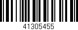 Código de barras (EAN, GTIN, SKU, ISBN): '41305455'