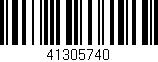 Código de barras (EAN, GTIN, SKU, ISBN): '41305740'