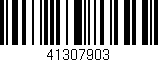 Código de barras (EAN, GTIN, SKU, ISBN): '41307903'