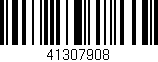 Código de barras (EAN, GTIN, SKU, ISBN): '41307908'