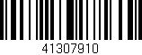 Código de barras (EAN, GTIN, SKU, ISBN): '41307910'
