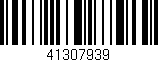Código de barras (EAN, GTIN, SKU, ISBN): '41307939'