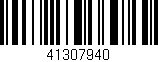 Código de barras (EAN, GTIN, SKU, ISBN): '41307940'