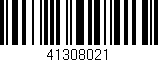 Código de barras (EAN, GTIN, SKU, ISBN): '41308021'