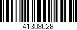 Código de barras (EAN, GTIN, SKU, ISBN): '41308028'