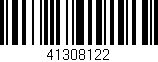 Código de barras (EAN, GTIN, SKU, ISBN): '41308122'