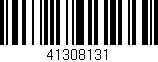 Código de barras (EAN, GTIN, SKU, ISBN): '41308131'