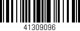 Código de barras (EAN, GTIN, SKU, ISBN): '41309096'