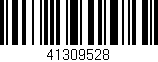 Código de barras (EAN, GTIN, SKU, ISBN): '41309528'