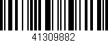 Código de barras (EAN, GTIN, SKU, ISBN): '41309882'