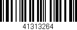 Código de barras (EAN, GTIN, SKU, ISBN): '41313264'
