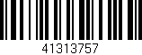 Código de barras (EAN, GTIN, SKU, ISBN): '41313757'