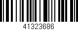 Código de barras (EAN, GTIN, SKU, ISBN): '41323686'