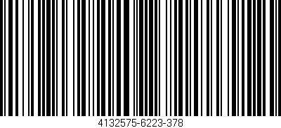 Código de barras (EAN, GTIN, SKU, ISBN): '4132575-6223-378'