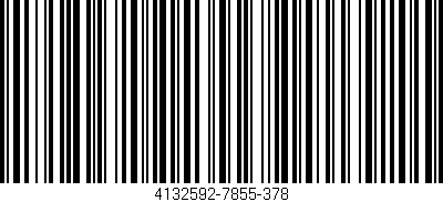Código de barras (EAN, GTIN, SKU, ISBN): '4132592-7855-378'
