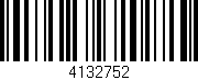 Código de barras (EAN, GTIN, SKU, ISBN): '4132752'