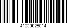 Código de barras (EAN, GTIN, SKU, ISBN): '41333825014'
