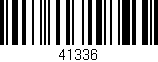Código de barras (EAN, GTIN, SKU, ISBN): '41336'