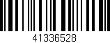 Código de barras (EAN, GTIN, SKU, ISBN): '41336528'
