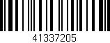 Código de barras (EAN, GTIN, SKU, ISBN): '41337205'