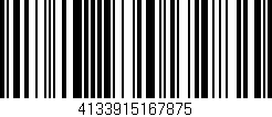 Código de barras (EAN, GTIN, SKU, ISBN): '4133915167875'