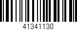 Código de barras (EAN, GTIN, SKU, ISBN): '41341130'