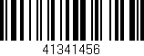 Código de barras (EAN, GTIN, SKU, ISBN): '41341456'