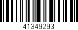 Código de barras (EAN, GTIN, SKU, ISBN): '41349293'