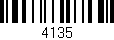 Código de barras (EAN, GTIN, SKU, ISBN): '4135'