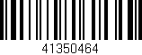 Código de barras (EAN, GTIN, SKU, ISBN): '41350464'