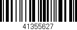 Código de barras (EAN, GTIN, SKU, ISBN): '41355627'