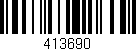 Código de barras (EAN, GTIN, SKU, ISBN): '413690'