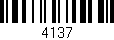 Código de barras (EAN, GTIN, SKU, ISBN): '4137'
