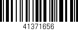 Código de barras (EAN, GTIN, SKU, ISBN): '41371656'