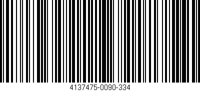 Código de barras (EAN, GTIN, SKU, ISBN): '4137475-0090-334'