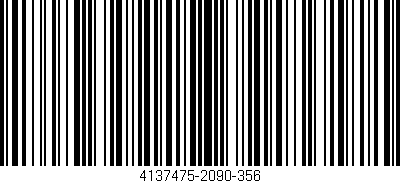 Código de barras (EAN, GTIN, SKU, ISBN): '4137475-2090-356'