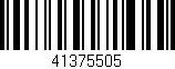 Código de barras (EAN, GTIN, SKU, ISBN): '41375505'