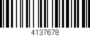 Código de barras (EAN, GTIN, SKU, ISBN): '4137678'