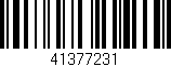 Código de barras (EAN, GTIN, SKU, ISBN): '41377231'