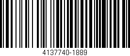 Código de barras (EAN, GTIN, SKU, ISBN): '4137740-1889'