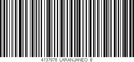 Código de barras (EAN, GTIN, SKU, ISBN): '4137978/LARANJANEO_8'
