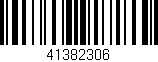 Código de barras (EAN, GTIN, SKU, ISBN): '41382306'