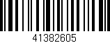 Código de barras (EAN, GTIN, SKU, ISBN): '41382605'