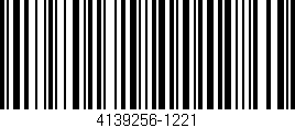 Código de barras (EAN, GTIN, SKU, ISBN): '4139256-1221'
