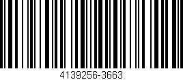 Código de barras (EAN, GTIN, SKU, ISBN): '4139256-3663'
