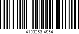 Código de barras (EAN, GTIN, SKU, ISBN): '4139256-4954'